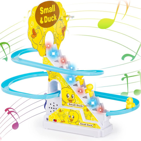 (9PCS) Duck Slide Musical Toy
